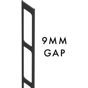 9MM SPACING Aluminium slat gap insert 2100MM LONG - Image 2
