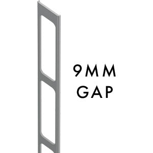 9MM SPACING Aluminium slat gap insert 2100MM LONG - Image 4