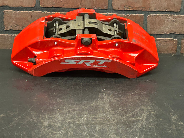 2021-2023 Dodge Charger Challenger Left Driver 6-Piston Brembo Brake Caliper Red