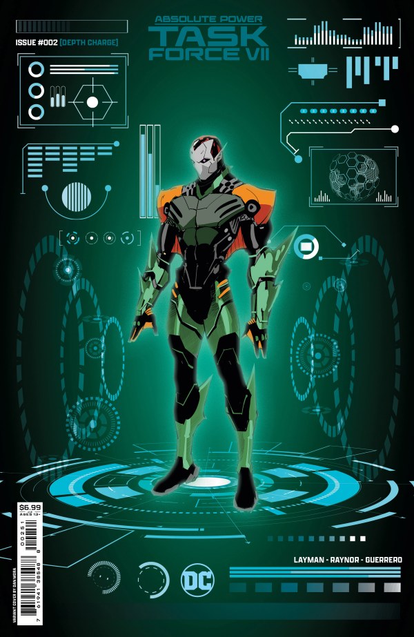 Absolute Power: Task Force VII #2 Cover F Dan Mora Foil Variant