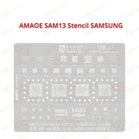 AMAOE SAM13 Stencil SAMSUNG