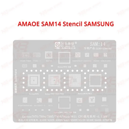 AMAOE SAM14 Stencil SAMSUNG