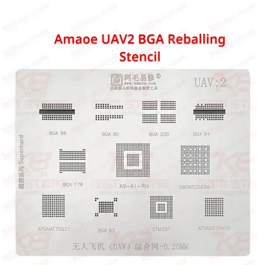 Amaoe UAV2 BGA Reballing Stencil