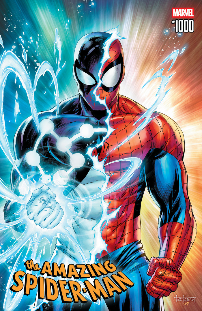 AMAZING SPIDER-MAN #1000 TYLER KIRKHAM TRADE DRESS & VIRGIN RETAILER EXCLUSIVE SET!