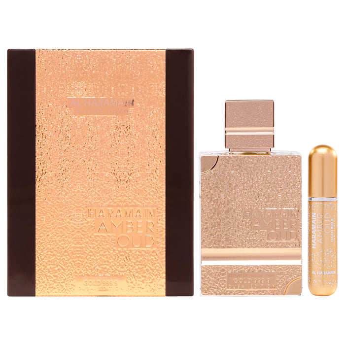 Amber Oud Gold 999.9 - Dubai Edition by Al Haramain for Women - 3.33 oz Extrait De Parfum Spray