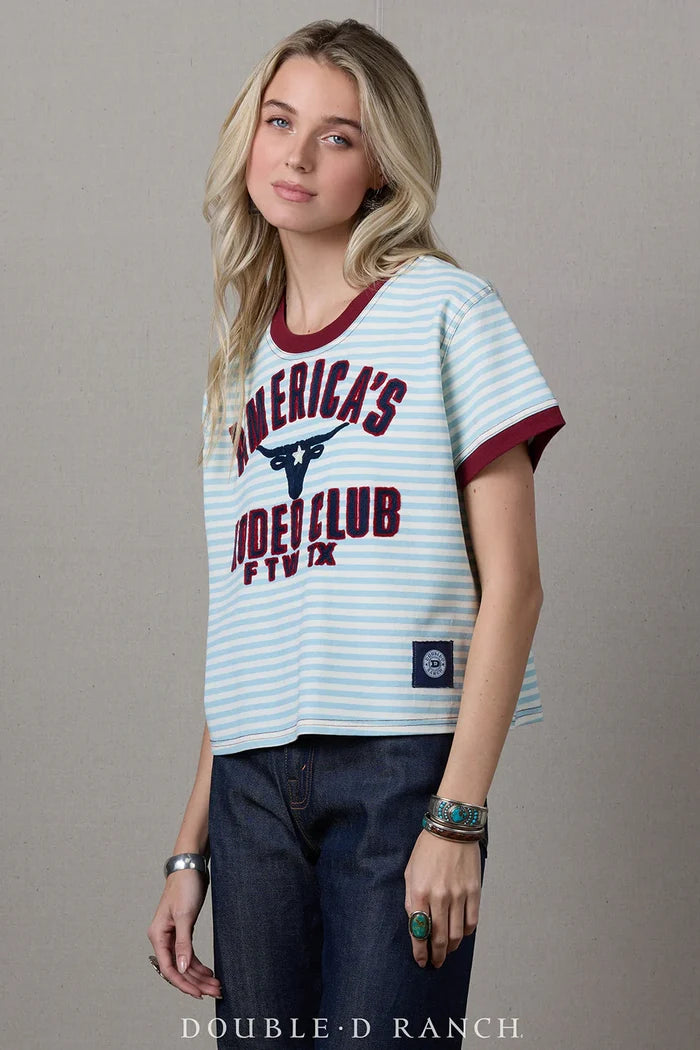 America's Rodeo Club Top by Double D Ranch
