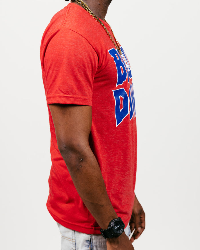 Red Arizona Wildcats Bear Down Vintage T-Shirt Side