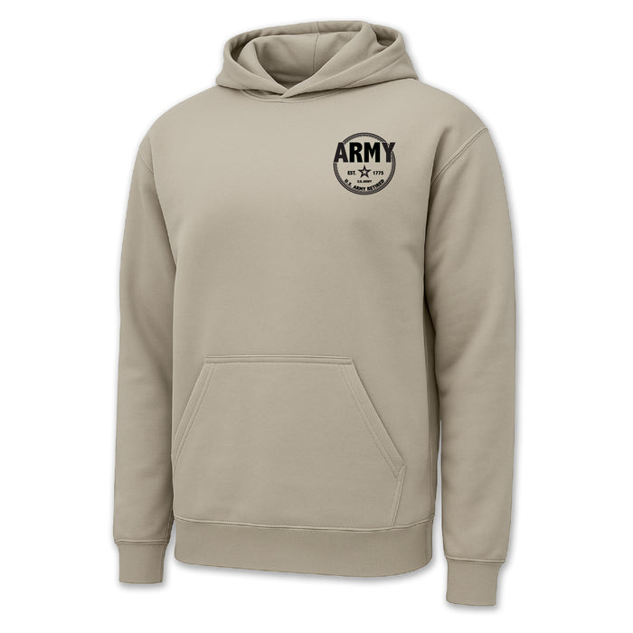 Army Retired Left Chest Hood