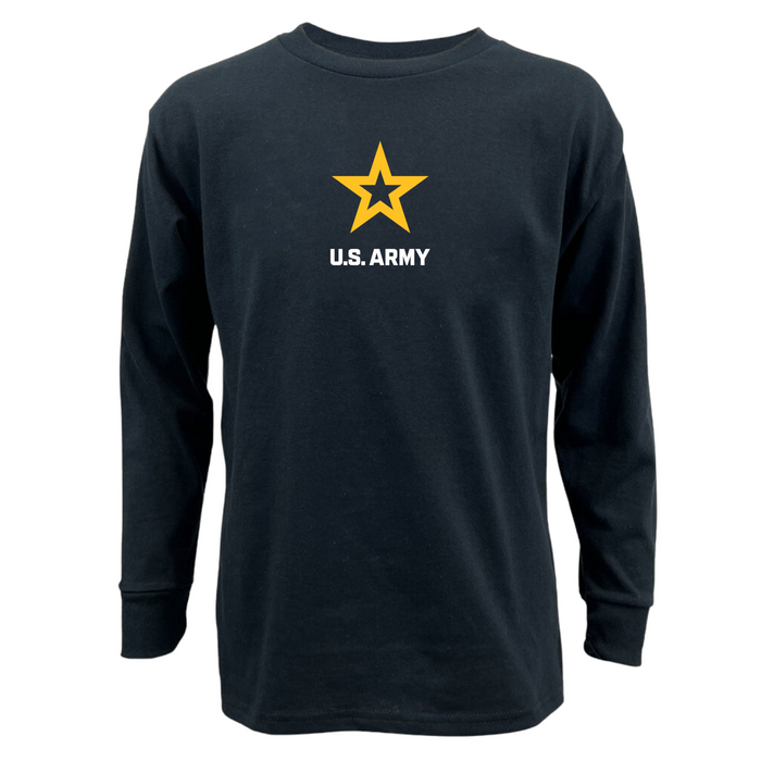 Army Star Youth Long Sleeve T-Shirt