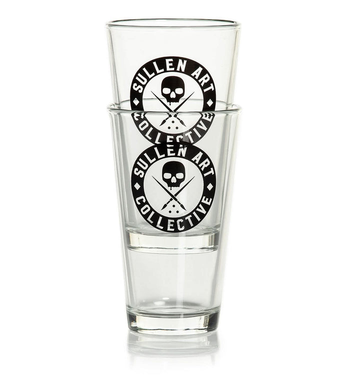 Badge_Beer_Glass_Set_Of_2_-_-1555 - Sullen