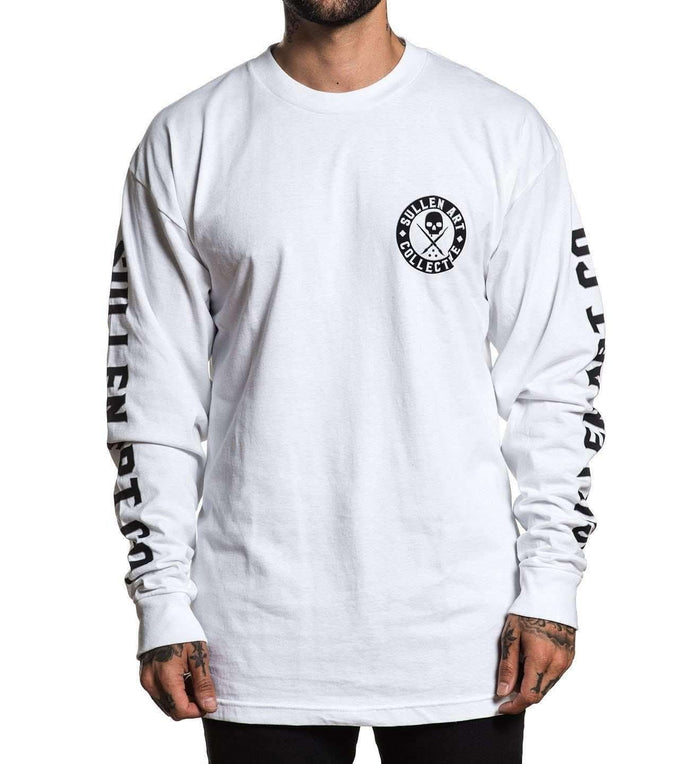 Badge_of_Honor_Long_Sleeve_White_-_-1606 - Sullen