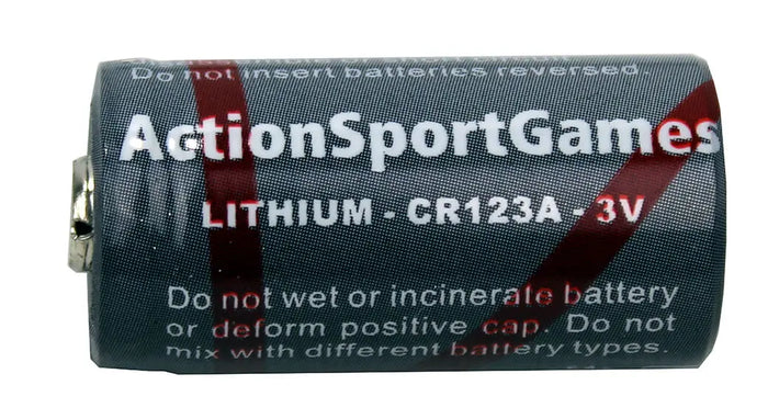 Batteri, CR123A Action Sport Games