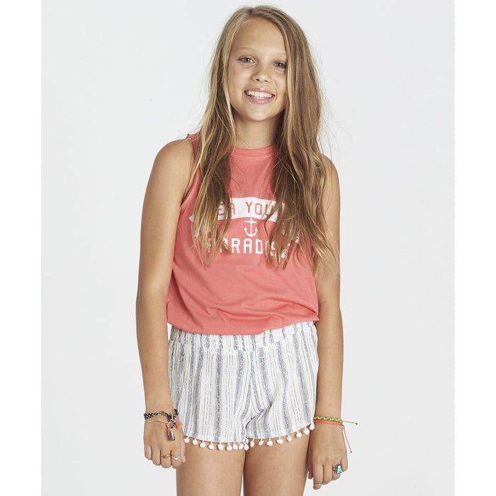 Billabong Girls Spin Back Cool Whip Short Youth Shorts