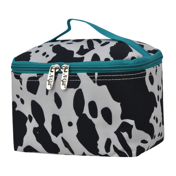 Black Cow Turquoise NGIL Cosmetic Case