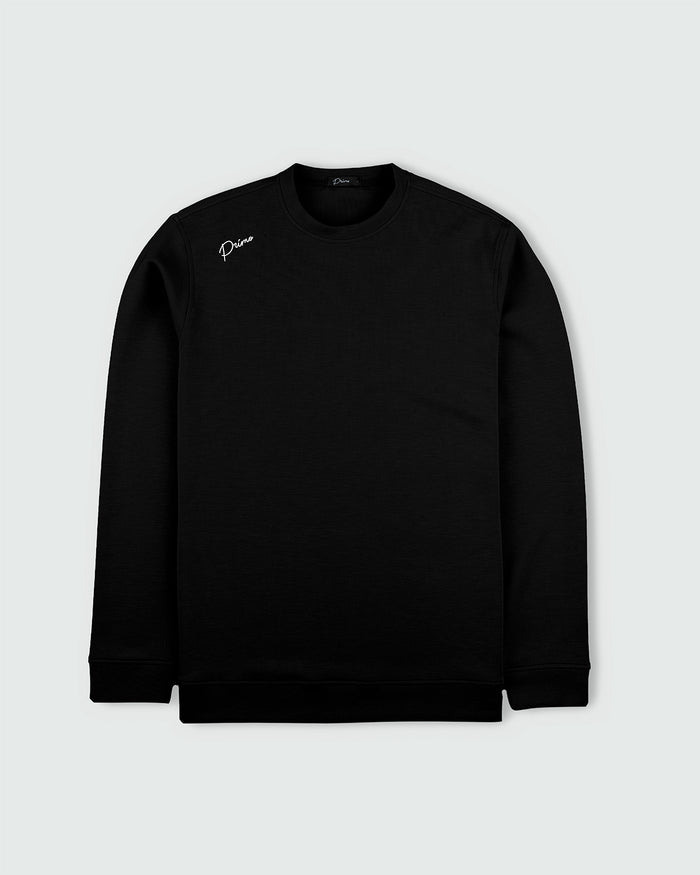 Black Cursive CoreSoft Crew