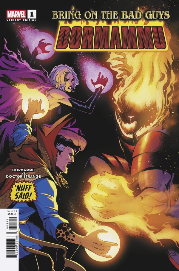 Bring on the Bad Guys: Dormammu #1 1:25 Lee Garbett Nuff Said Variant