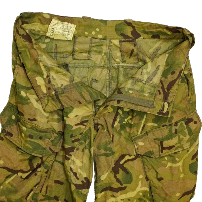 British MTP Yellow Dyed Combat Trousers - 80cm, Medium, Item 2 - Film Production Used - Combat Trousers