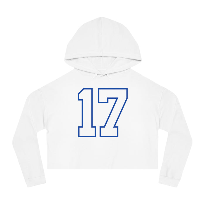 Buffalo Football 17 Cropped Hoodie