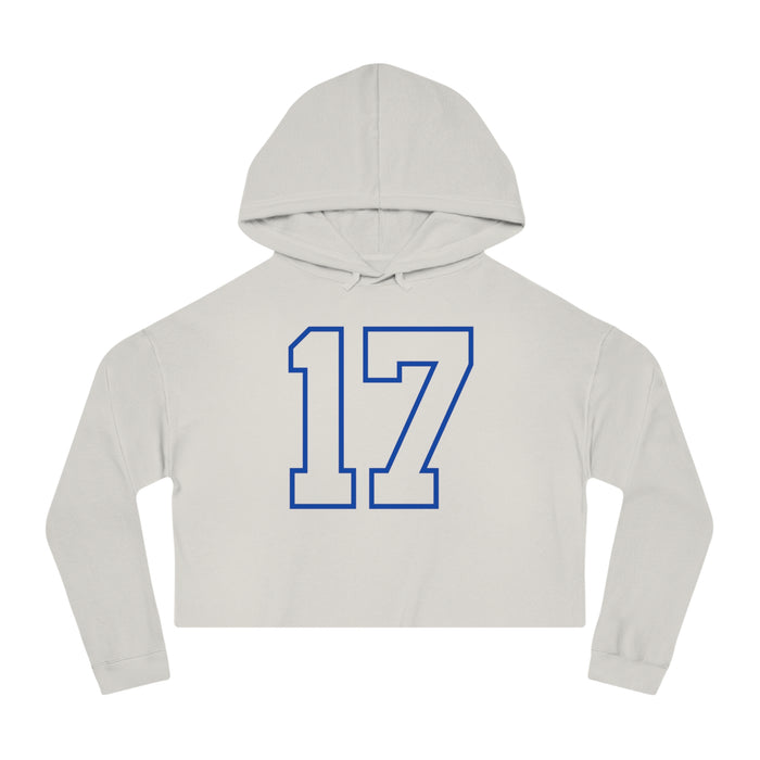 Buffalo Football 17 Cropped Hoodie