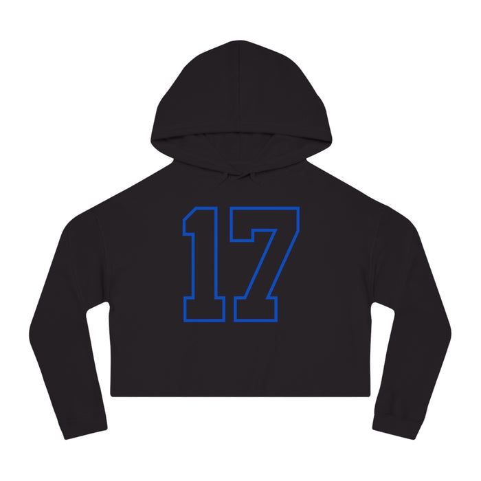 Buffalo Football 17 Cropped Hoodie