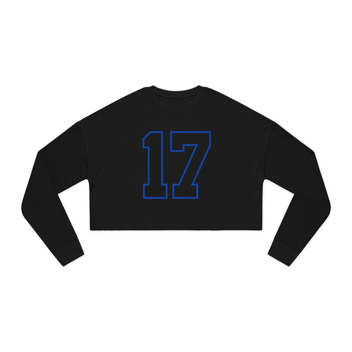 Buffalo Football Number 17 Cropped Sweatshirt