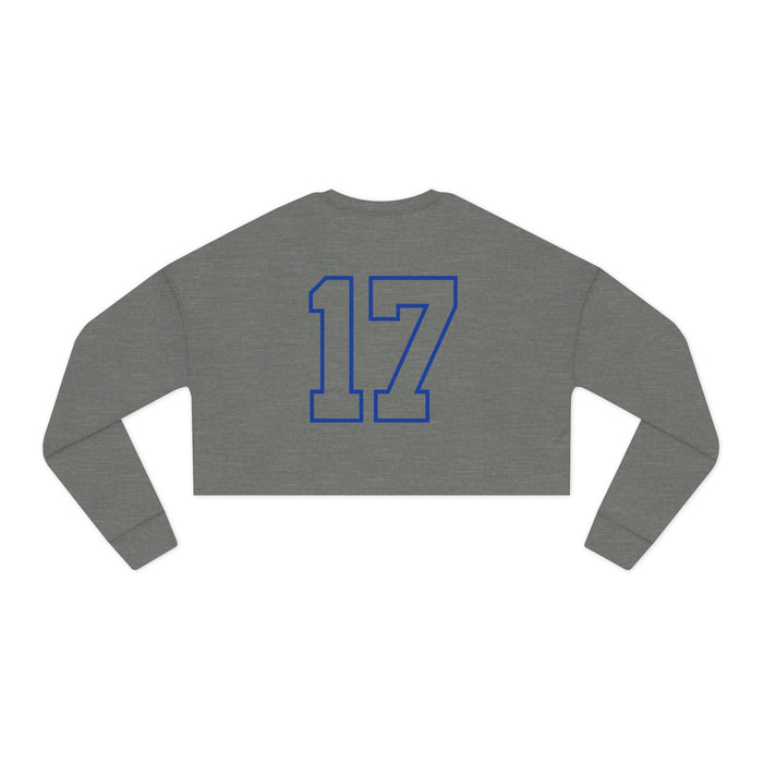 Buffalo Football Number 17 Cropped Sweatshirt