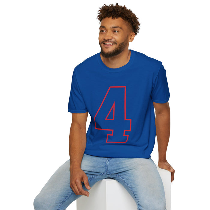 Buffalo Football Number 4 Jimbo T-Shirt