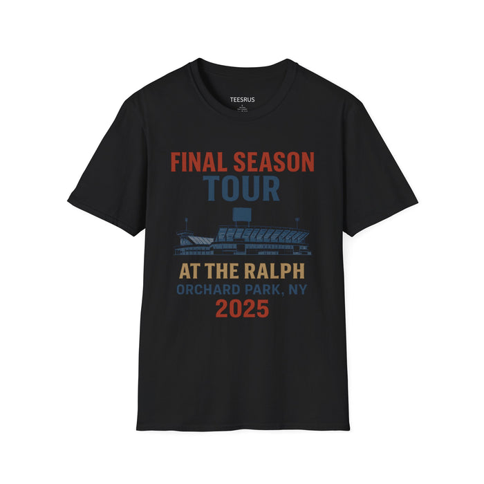 Buffalo Football T-Shirt – Concert Style “Final Season at The Ralph” Parody Tee | Teesrus716