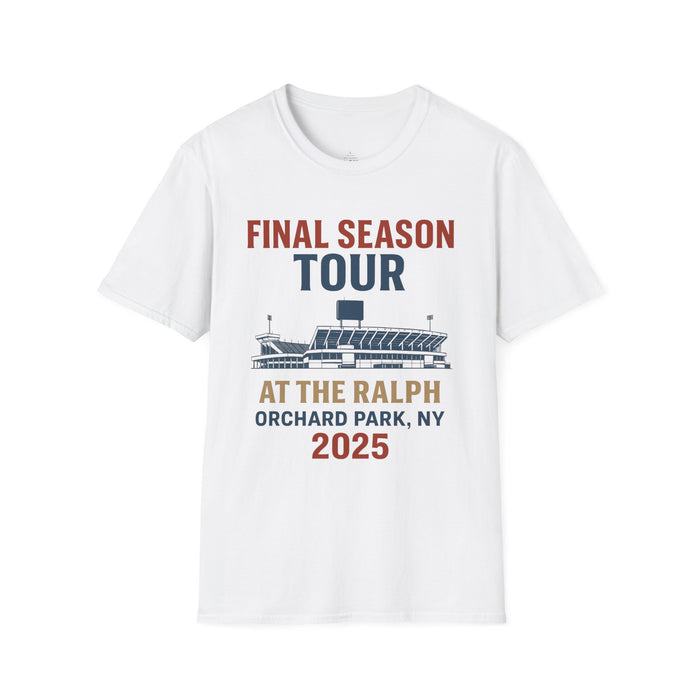 Buffalo Football T-Shirt – Concert Style “Final Season at The Ralph” Parody Tee | Teesrus716