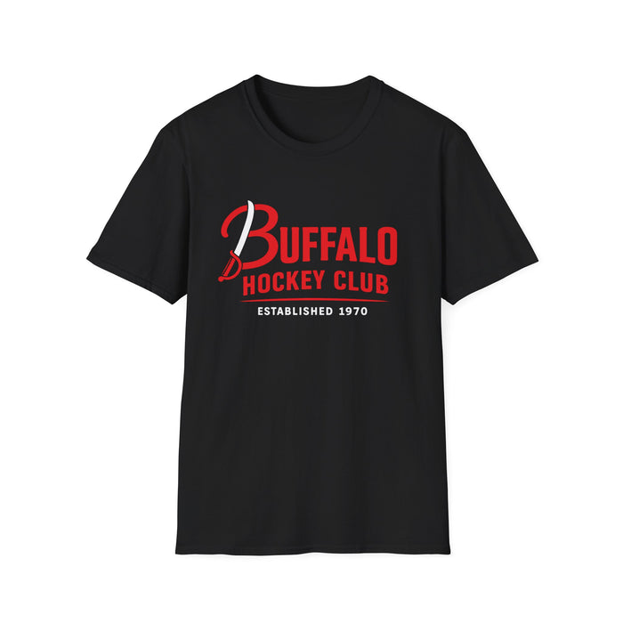 Buffalo Hockey Club T-Shirt - Black and Red