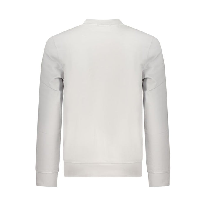 Calvin Klein Gray Cotton Men Sweatshirt