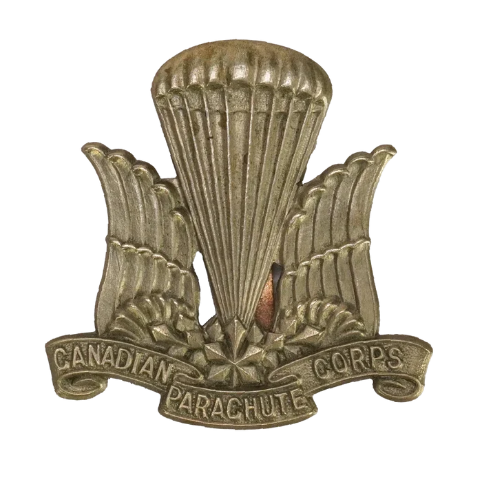 Canadian Parachute Corps Cap Badge - Canadian Army Surplus - Flags, Badges & Insignia