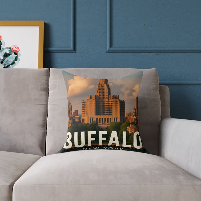 Canvas Pillow Buffalo NY Design