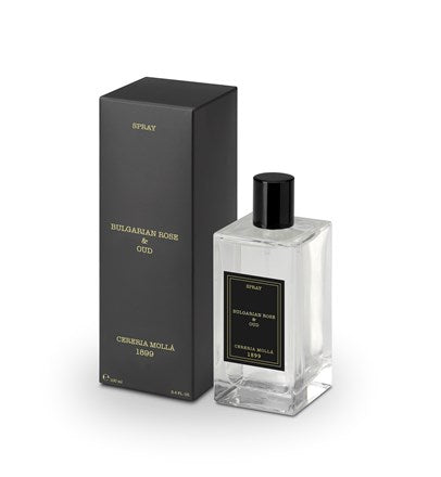 Cereria Molla Bulgarian Rose & Oud Spray 3.4 fl oz