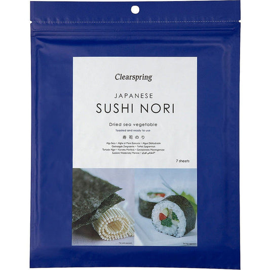 Clearspring Nori Sushi Sheets Toasted 7 Sheets