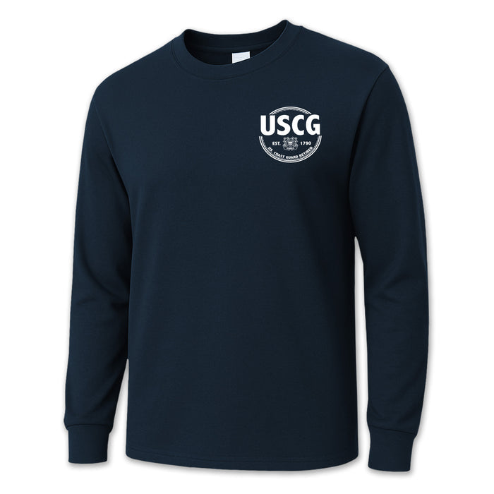 Coast Guard Retired Long Sleeve T-Shirt