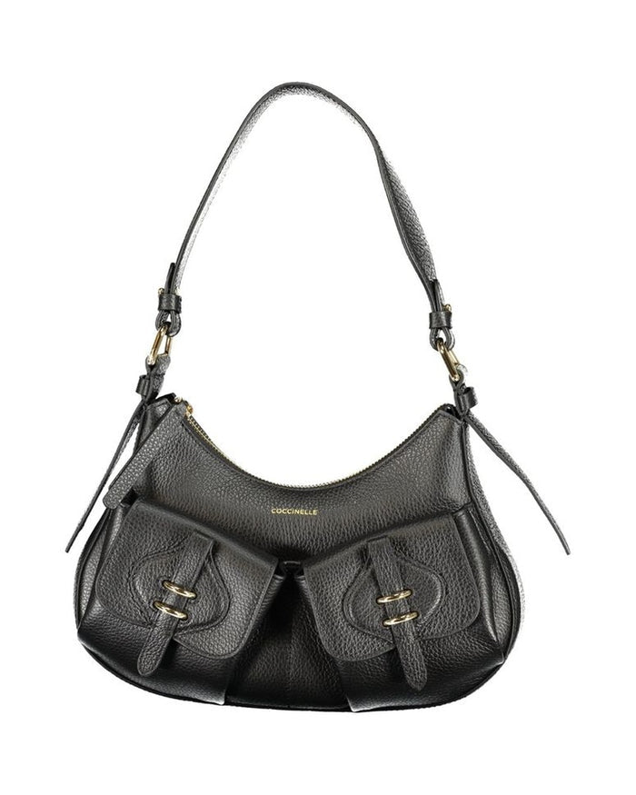 Coccinelle Black Leather Handbag