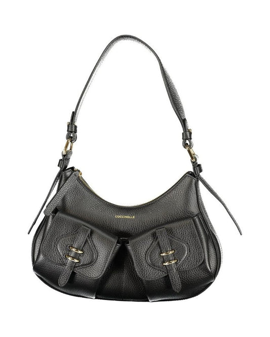 Coccinelle Black Leather Handbag