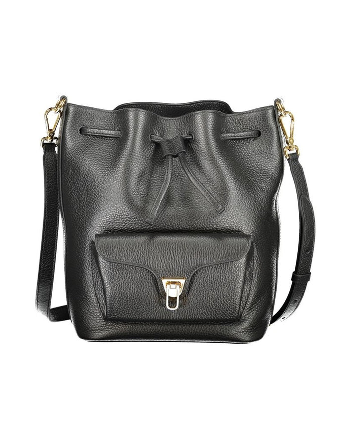 Coccinelle Black Leather Women Handbag