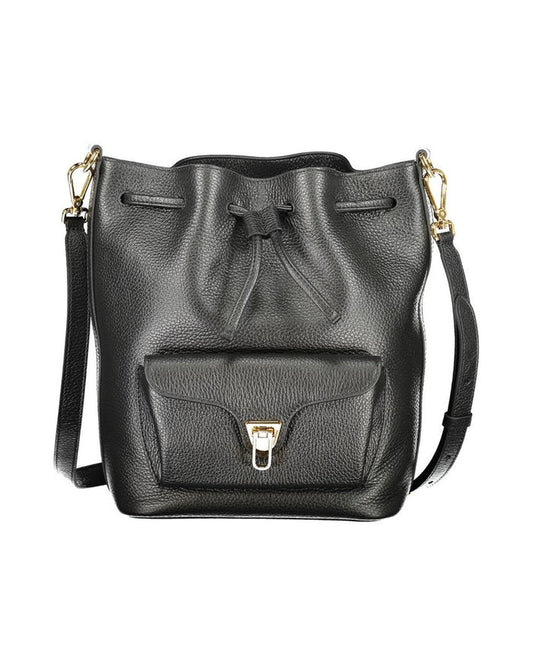 Coccinelle Black Leather Women Handbag
