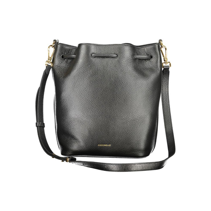 Coccinelle Black Leather Women Handbag