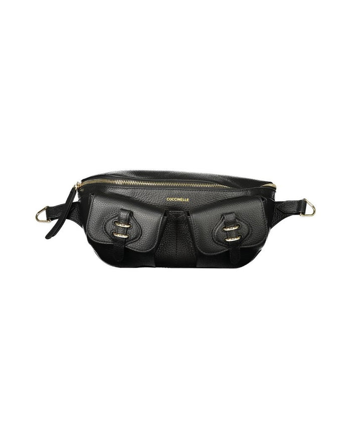 Coccinelle Nero Leather Donna Bag