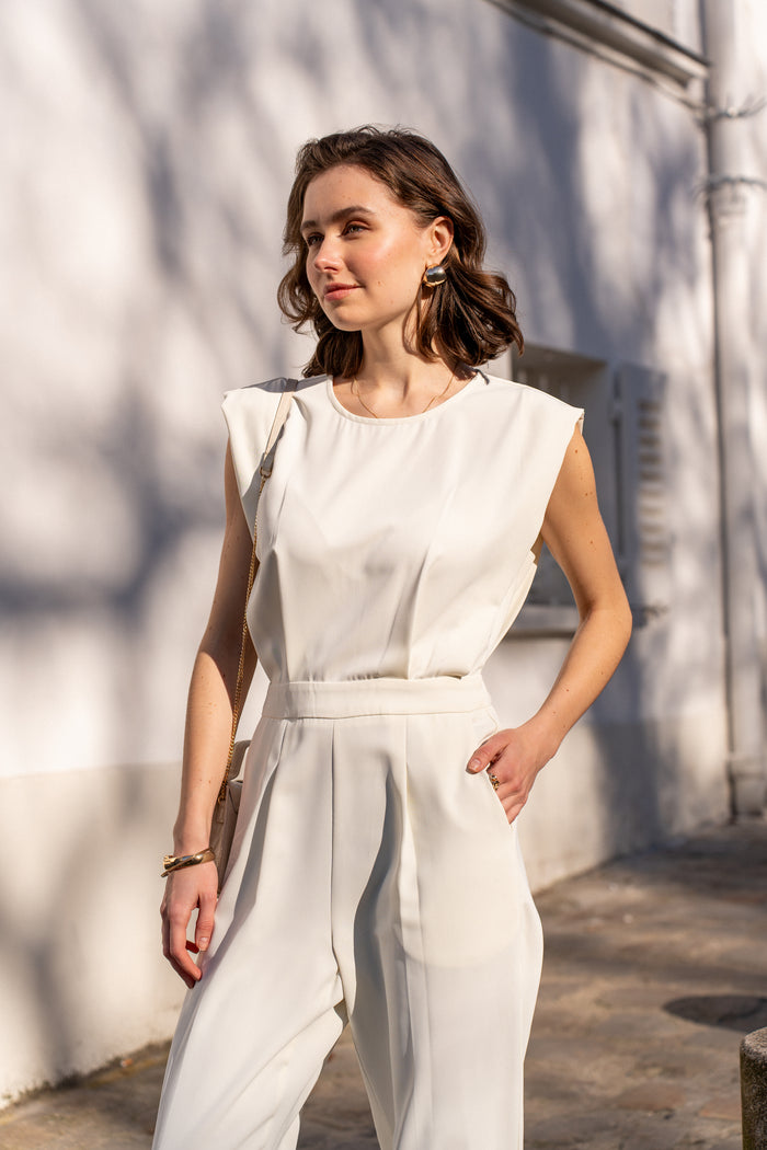 Combinaison Hortense - blanc