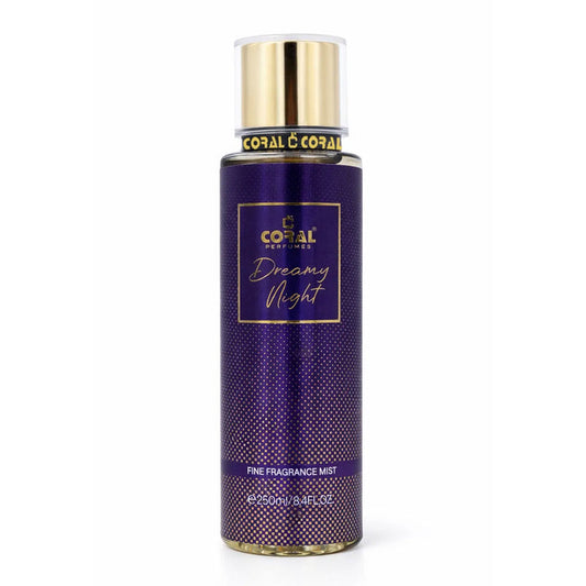 coral dreamy night fragrance mist for unisex 250ml