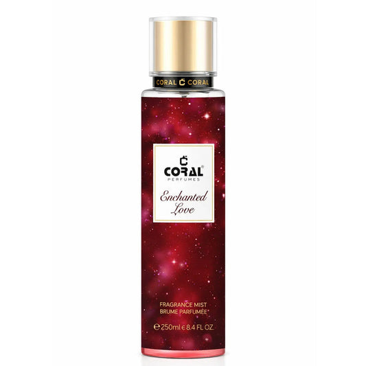 coral enchanted love fragrance mist for women