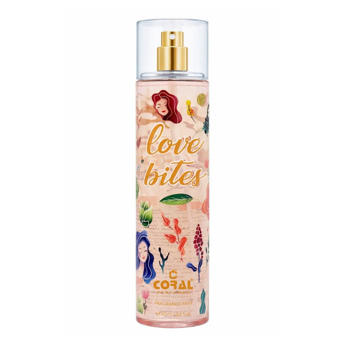 coral love bites body mist for women 250ml