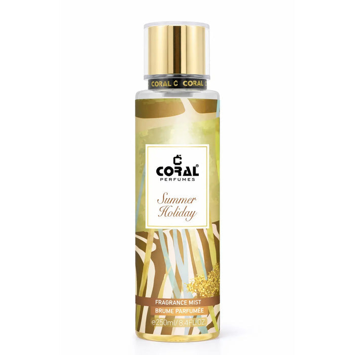 coral summer holiday fragrance mist for unisex 250ml