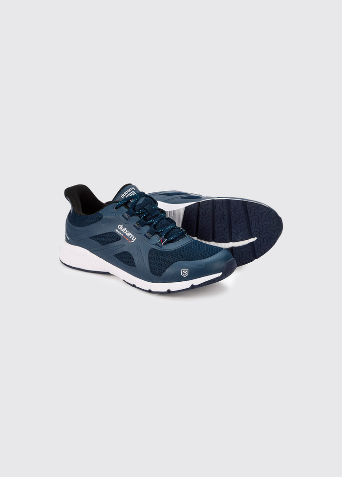 Cowes Men's waterproof trainer - Navy