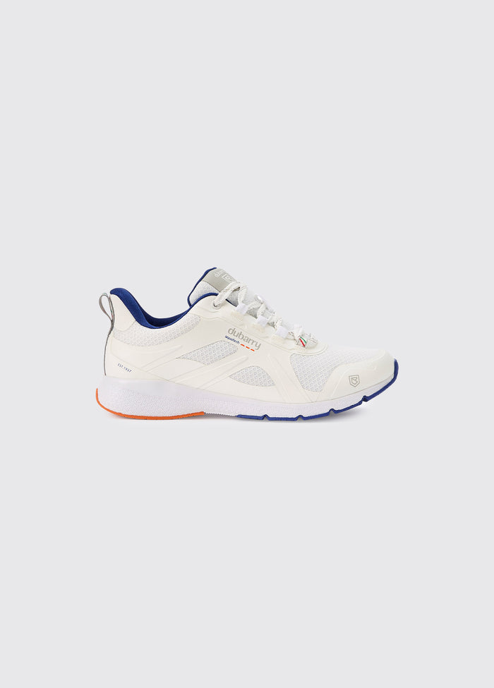 Cowes Men's waterproof trainer - White