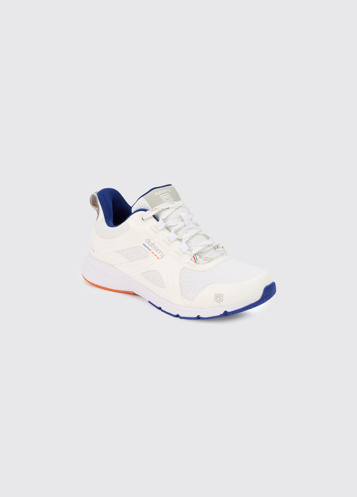 Cowes Men's waterproof trainer - White